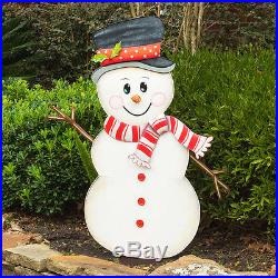 Big Holiday Snowman Outdoor Christmas Decoration