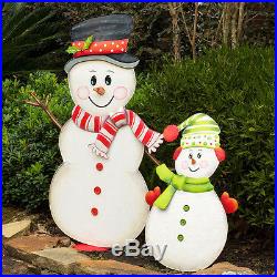 Big Holiday Snowman Outdoor Christmas Decoration