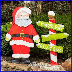 Big Jolly Santa Outdoor Christmas Decoration
