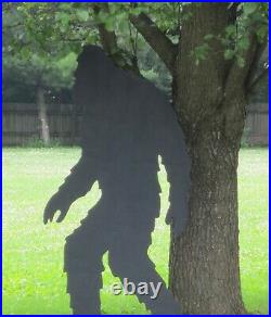 Bigfoot, Yeti, Sasquatch Shadow Wood Outdoor Yard Art & Lawn Sign