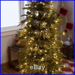 Bixley Pencil Pre-lit Christmas Tree, Green