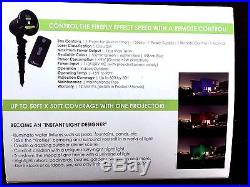 Bliss Light Spright Green Motion Firefy Motion Moving LASER Projector with Timer