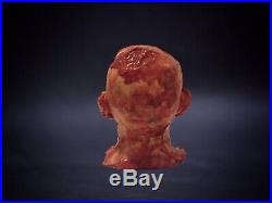 Bloody severed head prop scary realistic SOLID SILICONE zombie style silicone