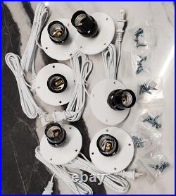 Blow Mold Light kit (12) 8 FT Cords 3.5 Acrylic Disc, LED Socket, $109