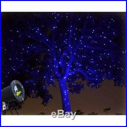 Blue Christmas Laser Lights Holiday Decor Outdoor Lighting Remote Timer Static