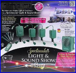 Bluetooth Christmas Holiday Spectacular Light & Sound Show Outdoor Display for