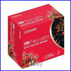 Brand New 300 Shade less Multi colour Fairy Lights With Vintage Style 75740