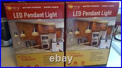 Brand New Lot Of 2 It’s Exciting Lighting Led Pendants Lights -free Ship