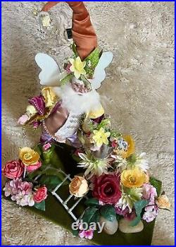 Brand Nwt Mark Roberts Limited Edition Welcome Spring Fairy Centerpiece Decor