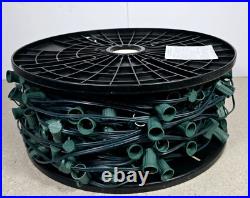 Brightever Commercial 500 FT C9 Green Christmas LED Light String E17 Sockets Brightever Commercial 500 FT C9 Green Christmas LED Light String E17 Sockets