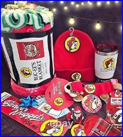 Buc-ees Christmas Bundle -Collection Blanket Tumbler Ornament Bucees Collector