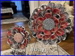Buffalo Plaid Checker Deco mesh wreath set (Large & Small) (FINAL PRICE $119.99)