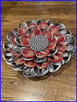 Buffalo Plaid Checker Deco mesh wreath set (Large & Small) (FINAL PRICE $119.99)