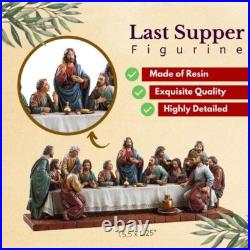 CB Avalon Gallery 16-Inch Last Supper Figurine Statue, Sculptures & Figurines