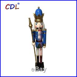 CDL Various 60/5ft lifesize large giant huge christmas wooden nutcrackers king