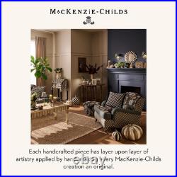 CHILDS Resin Pumpkins Set, Petite, Chocolate Check and Stripe