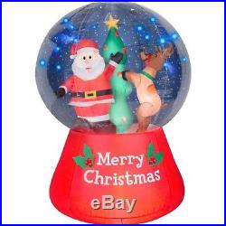 Christmas Airblown Inflatable Outdoor Decoration Santa/reindeer/tree Snow Globe