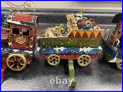 CHRISTMAS EXPRESS STOCKING HOLDERSENGINETOY CARCABOOSESee Pictures Please