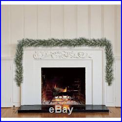 CHRISTMAS GARLAND 12` Artificial Pine Green Holiday Xmas Tree Wall Decor