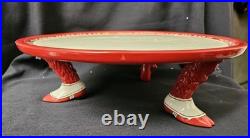 CHRISTMAS GIFT Department 56 DEVILS FOOD 11 CAKE PLATE retired 2008 MINT NIB CHRISTMAS GIFT Department 56 DEVILS FOOD 11 CAKE PLATE retired 2008 MINT NIB
