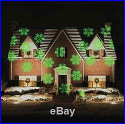 CHRISTMAS Holiday LIGHT SHOW Green LASER PROJECTOR INDOOR OUTDOOR Yard Decor New