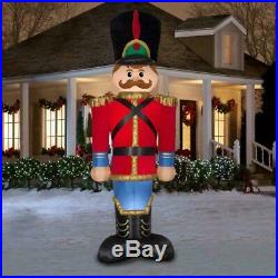 CHRISTMAS SANTA 12 FT TOY SOLDIER Airblown Inflatable yard decoration