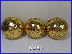 Christmas Tree Decor Ball Ornament 150 MM (5 7/8 In) New In Box Lot Of 12