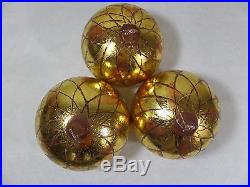 CHRISTMAS TREE DECOR BALL ORNAMENT 150 MM (5 7/8 IN) NEW IN BOX LOT OF 12