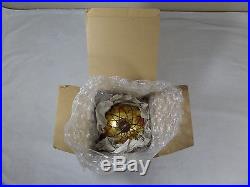 Christmas Tree Decor Ball Ornament 150 MM (5 7/8 In) New In Box Lot Of 12