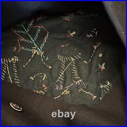 CHRISTMAS XL PIllow SHAM NEW WORLD ARTS Snow Family HANDMADE DETAILED Wool