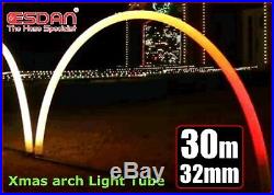 CHRISTMAS XMAS LIGHT OUTDOOR TUBING LDPE NON TOXIC UV ARCHES 32mm x 38mm x 30m
