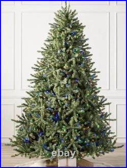 CLASSIC BLUE SPRUCE reNEW 6.5' TREE with LED COLOR+CLEAR LIGHTS