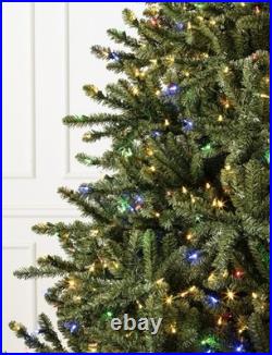 CLASSIC BLUE SPRUCE reNEW 6.5' TREE with LED COLOR+CLEAR LIGHTS