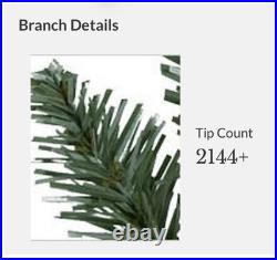 CLASSIC BLUE SPRUCE reNEW 6.5' TREE with LED COLOR+CLEAR LIGHTS