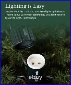 CLASSIC BLUE SPRUCE reNEW 7.5' TREE with LED COLOR+CLEAR LIGHTS
