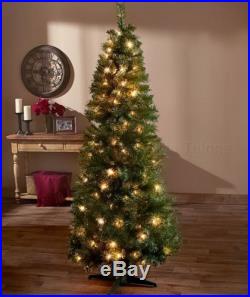 CLEAR LIGHTS 6-FT. PRE-LIT POP-UP CHRISTMAS TREE HOLIDAY HOME DECOR