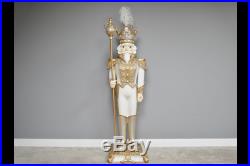 COLLECTION ONLY Giant 200cm 6'5 Tall Nutcracker Christmas Sculpture Decoration