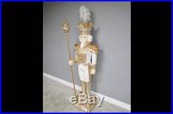 COLLECTION ONLY Giant 200cm 6’5 Tall Nutcracker Christmas Sculpture Decoration