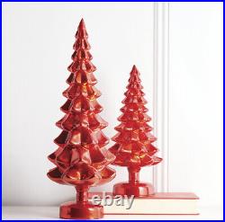 COLORFUL Mantle GLASS TREES Bling SPARKLE Christmas RAZ Imports COLLECTIBLE NEW