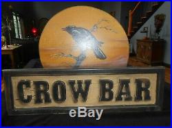 CROW BAR by BONNIE BARRETT of Boardwalk Originals 37 x 25 with 3D Letters RARE