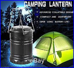 Camping Lantern Portable Collapsible 30 LED Hiking Night Light Lamp Flashlights