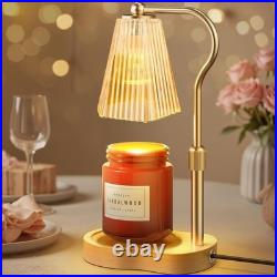 Candle Warmer Lamp, Wax Melt with 2 Bulbs for Scented Jar Amber
