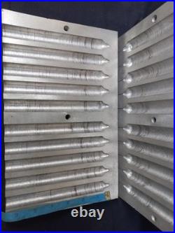 Candle moulds 10 in 1 alluminum