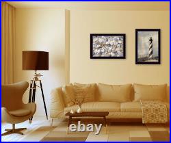 Cape Hatteras Lighthouse and Sea Shells Collection 2-Piece Vignette By Lori De