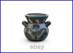 Captivating 10.5 Round Planter is a Talavera Ceramic Flower Pot Handmade