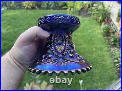 Carnival Glass Memphis Blue Only Two Known