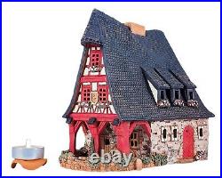 Ceramic Tealight Holder Collectible Miniature Old Smithery in Rothenburg 21 cm