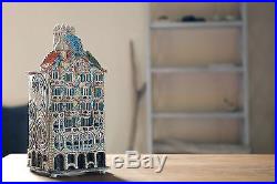 Ceramic house tea light holder'Casa Batllo in Barcelona, Spain', 28 cm, © Midene