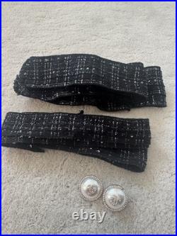 Chanel 2025 Christmas Limited Edition Pearl Gems Holiday Charms & Black Ribbons