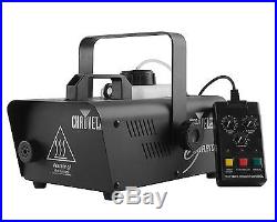 Chauvet DJ Hurricane 1200 H1200 Pro 1L Fog Smoke Machine with FC-W Wireless Remote